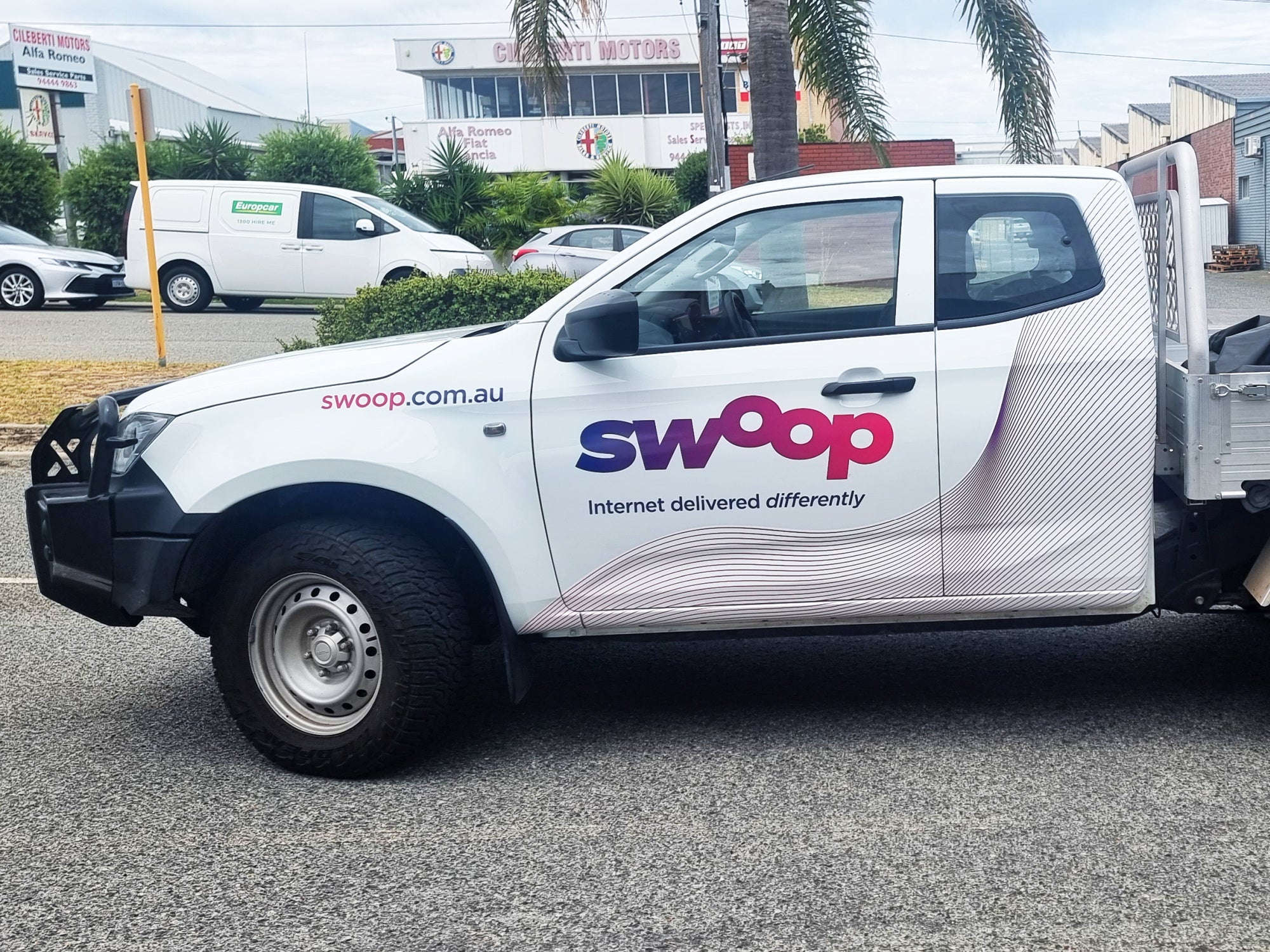 Swoop Vehicle Fleet Signage