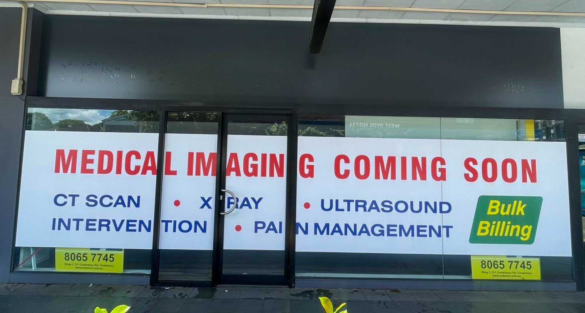 Shop or Practice Front Signage