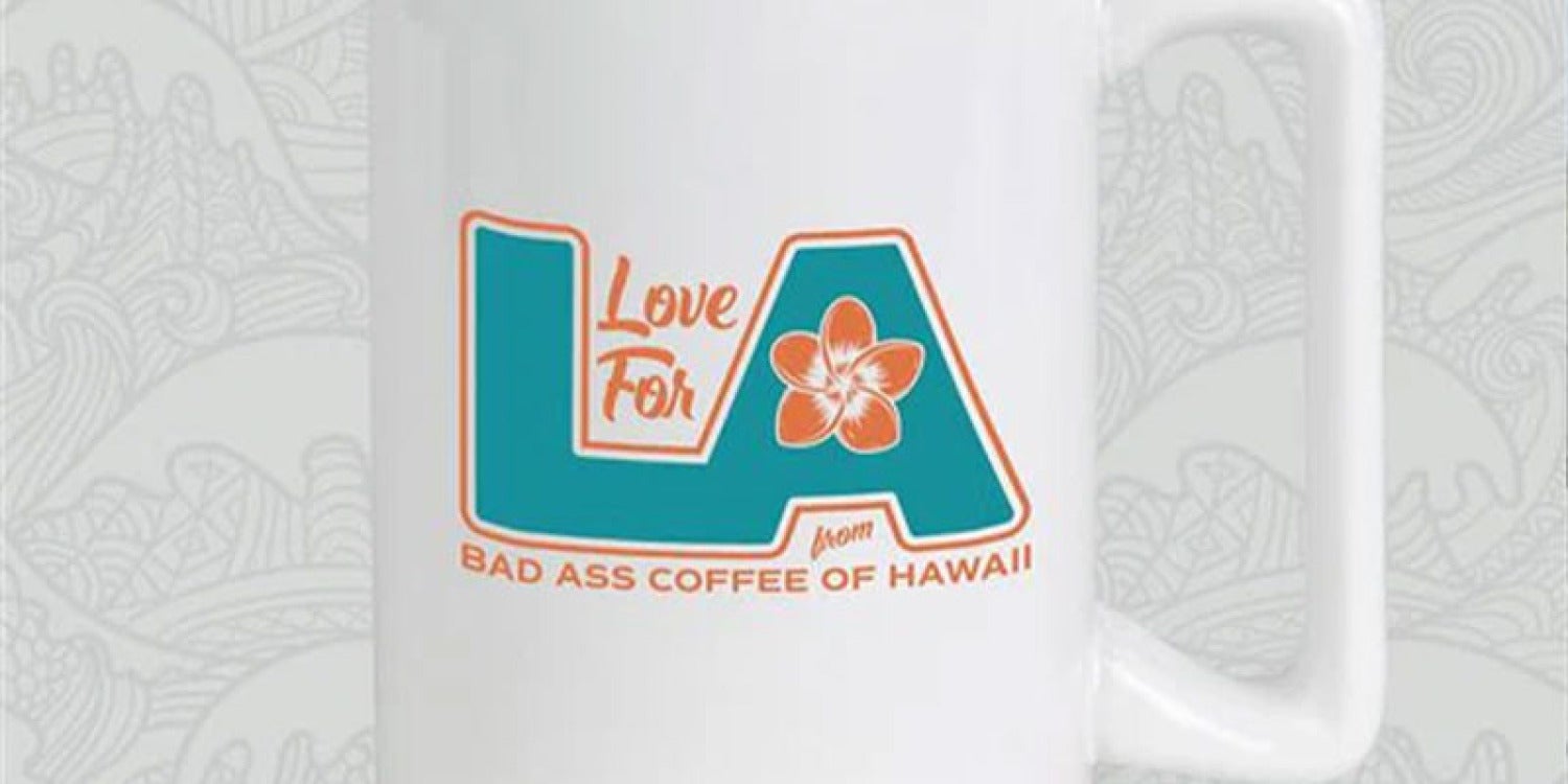 Bad Ass Coffee of Hawaii Brews Up Support for Los Angeles with 'Love for LA' Initiative