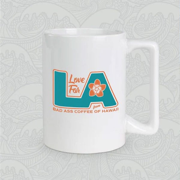 Bad Ass Coffee of Hawaii Brews Up Support for Los Angeles with 'Love for LA' Initiative Bad Ass Coffee of Hawaii Brews Up Support for Los Angeles with 'Love for LA' Initiative