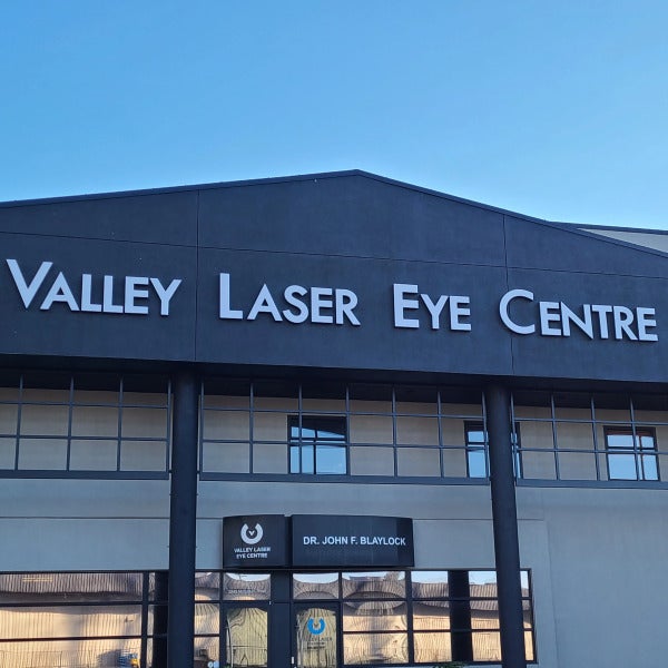 3D Iluminated Sign for Valley Laser Eye Centre in Abbotsford, BC