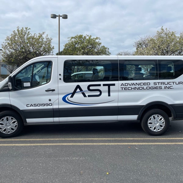 Custom Van Wrap for Advanced Structural Technologies Inc.: Branding on the Move
