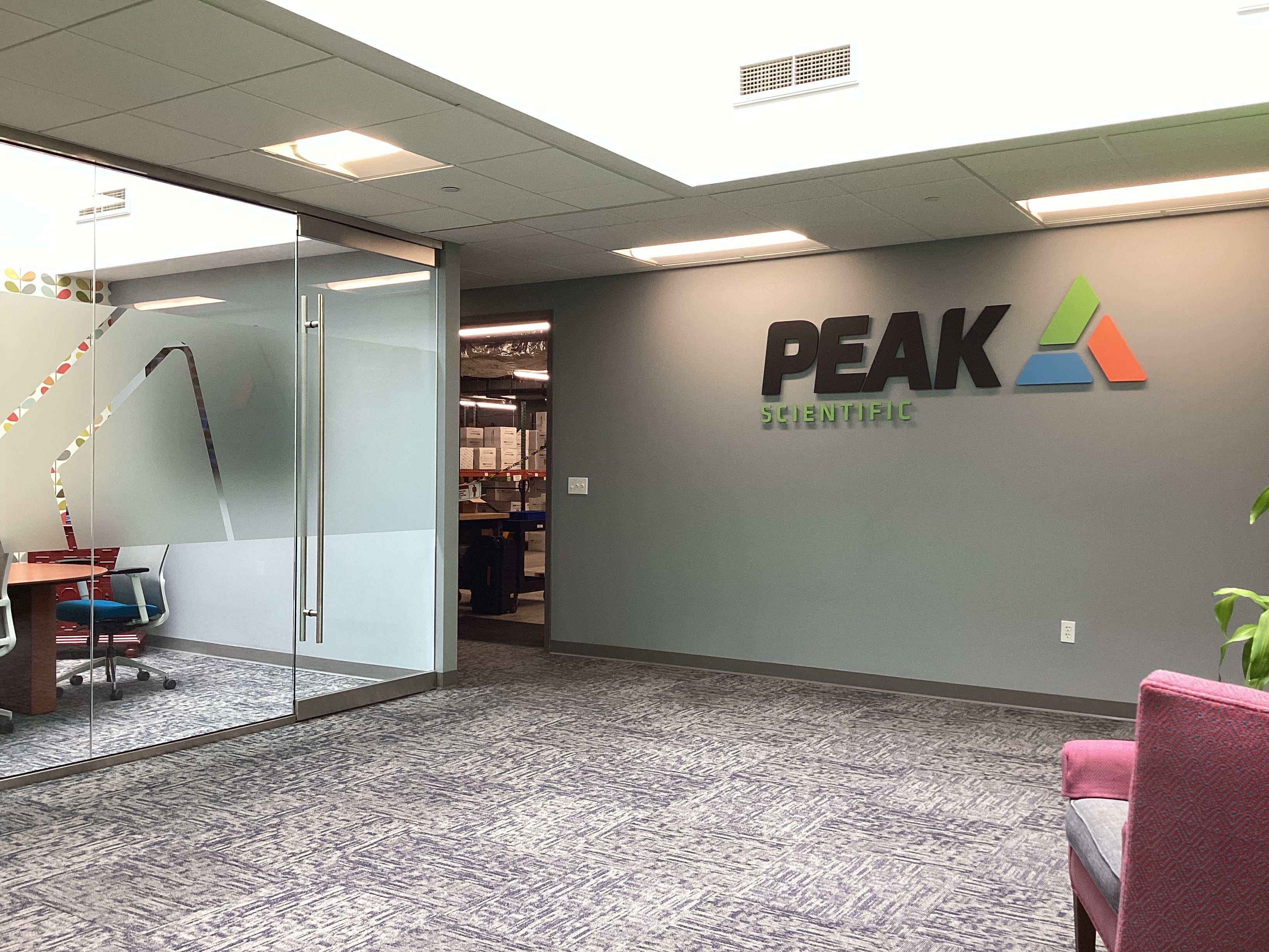Window Frosting Privacy Glass - Peak Scientific (Westford, MA)