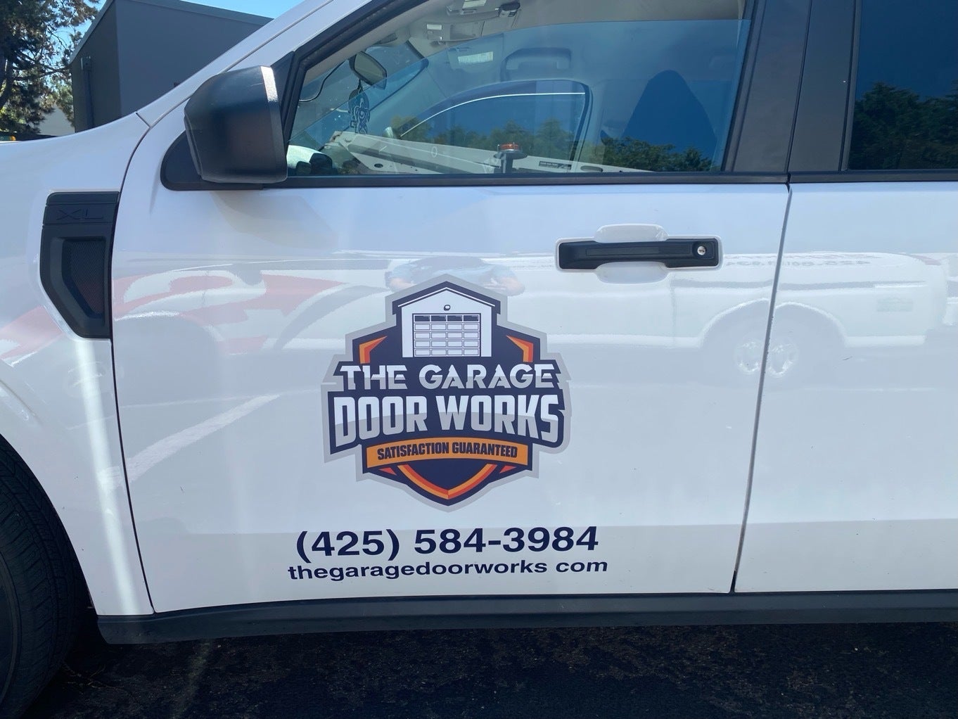 Vehicle Graphics - Advertising On the Road - The Garage Door Works, Bellevue, WA