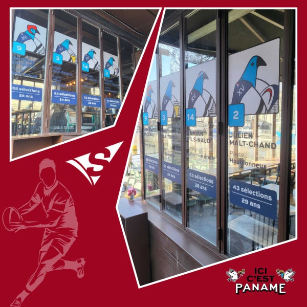 Signarama habille Paname Brewing Company aux couleurs du XV de France !
