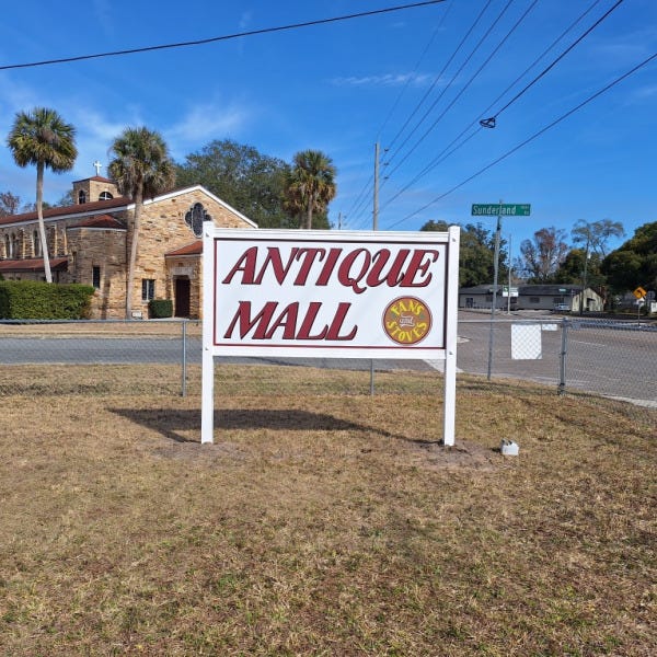 Large Street Sign