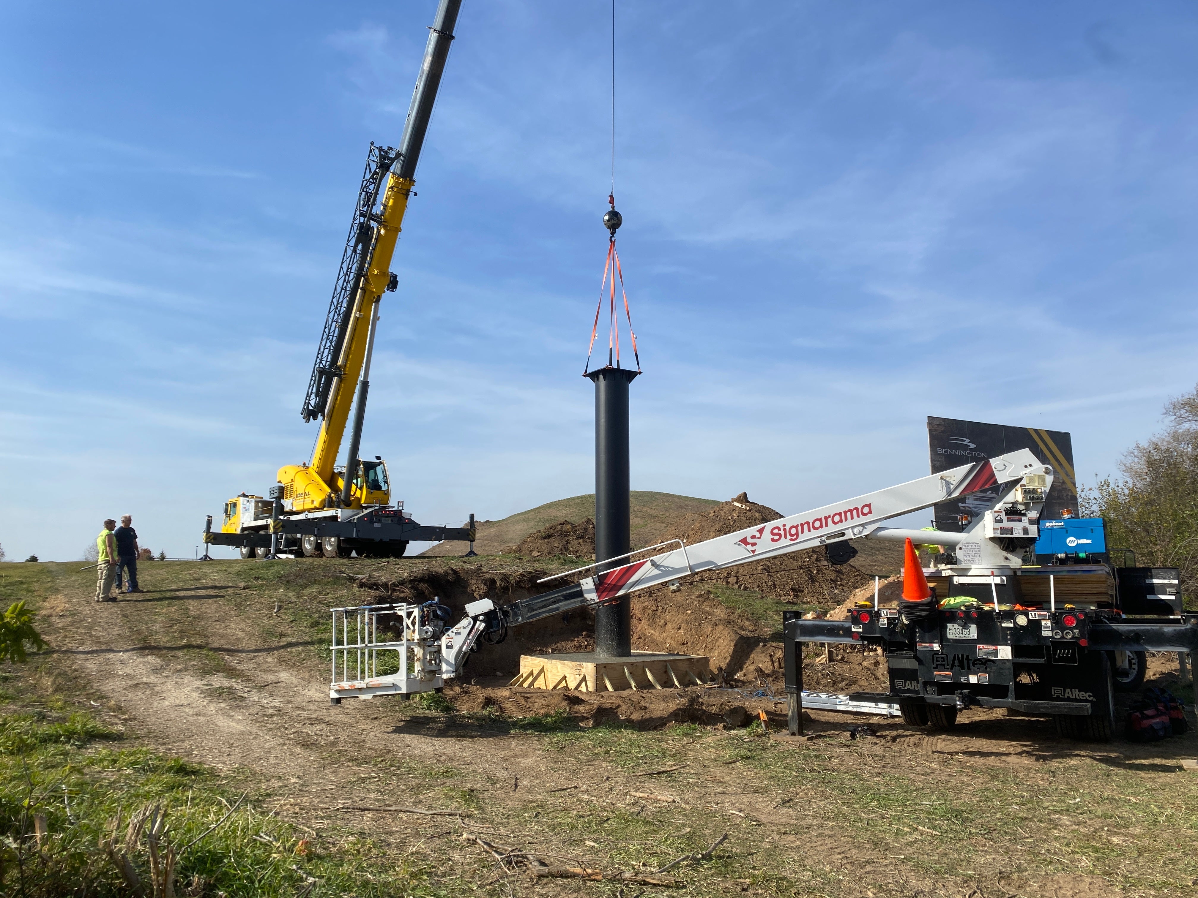 No Project Too Big! Installing Electronic Billboards in Green Lake WI