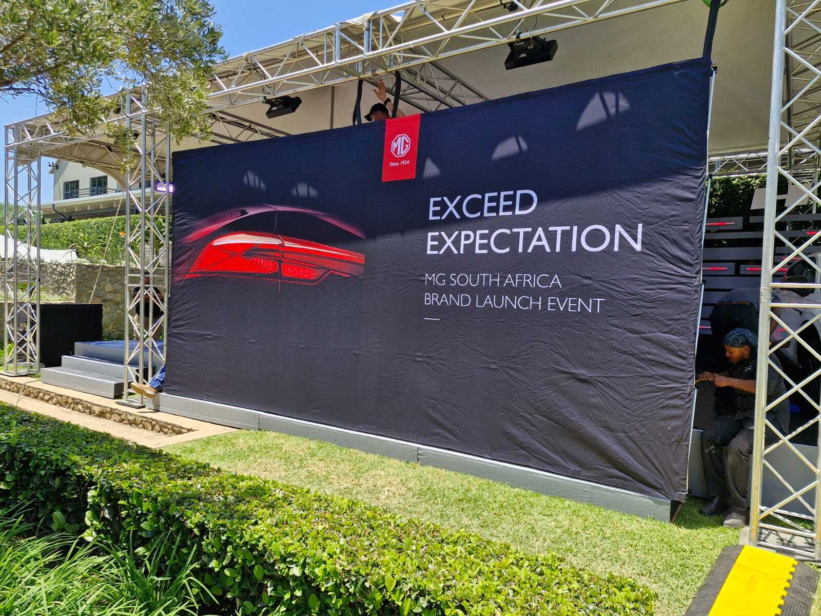 MG’s Launch with Signarama