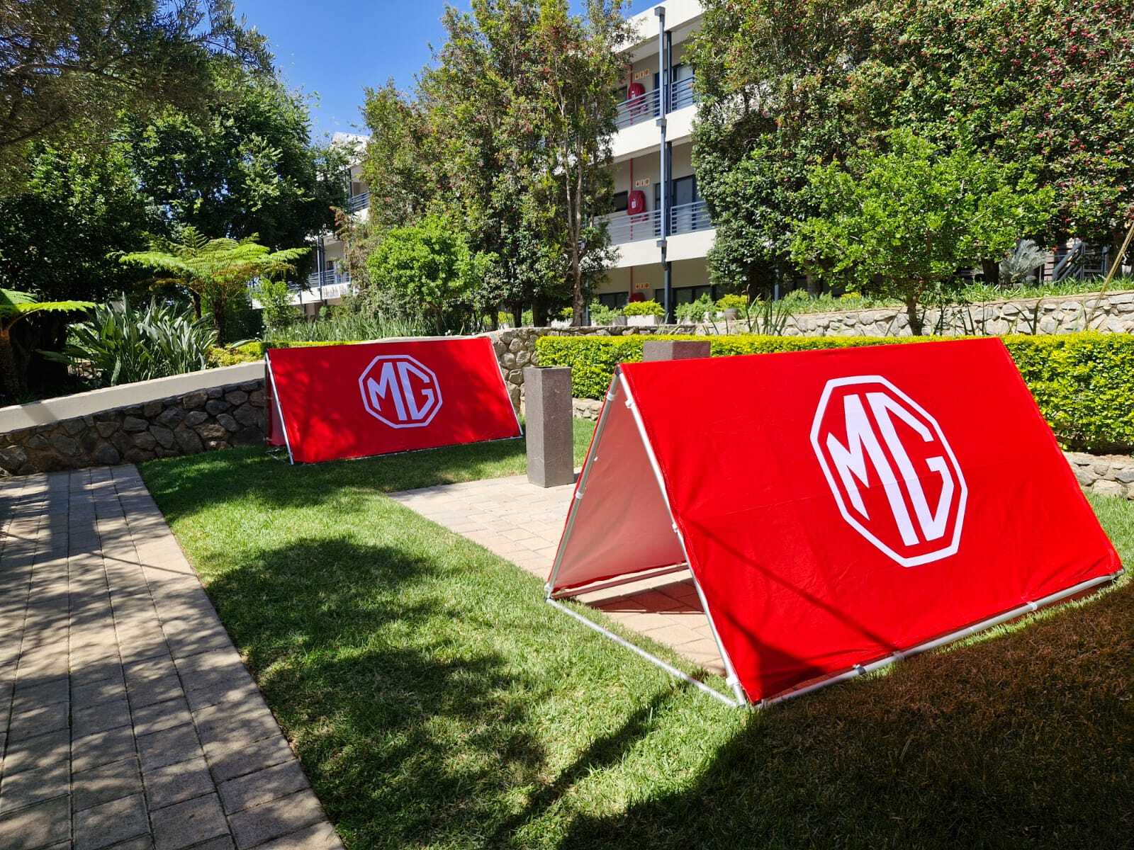 MG’s Launch with Signarama