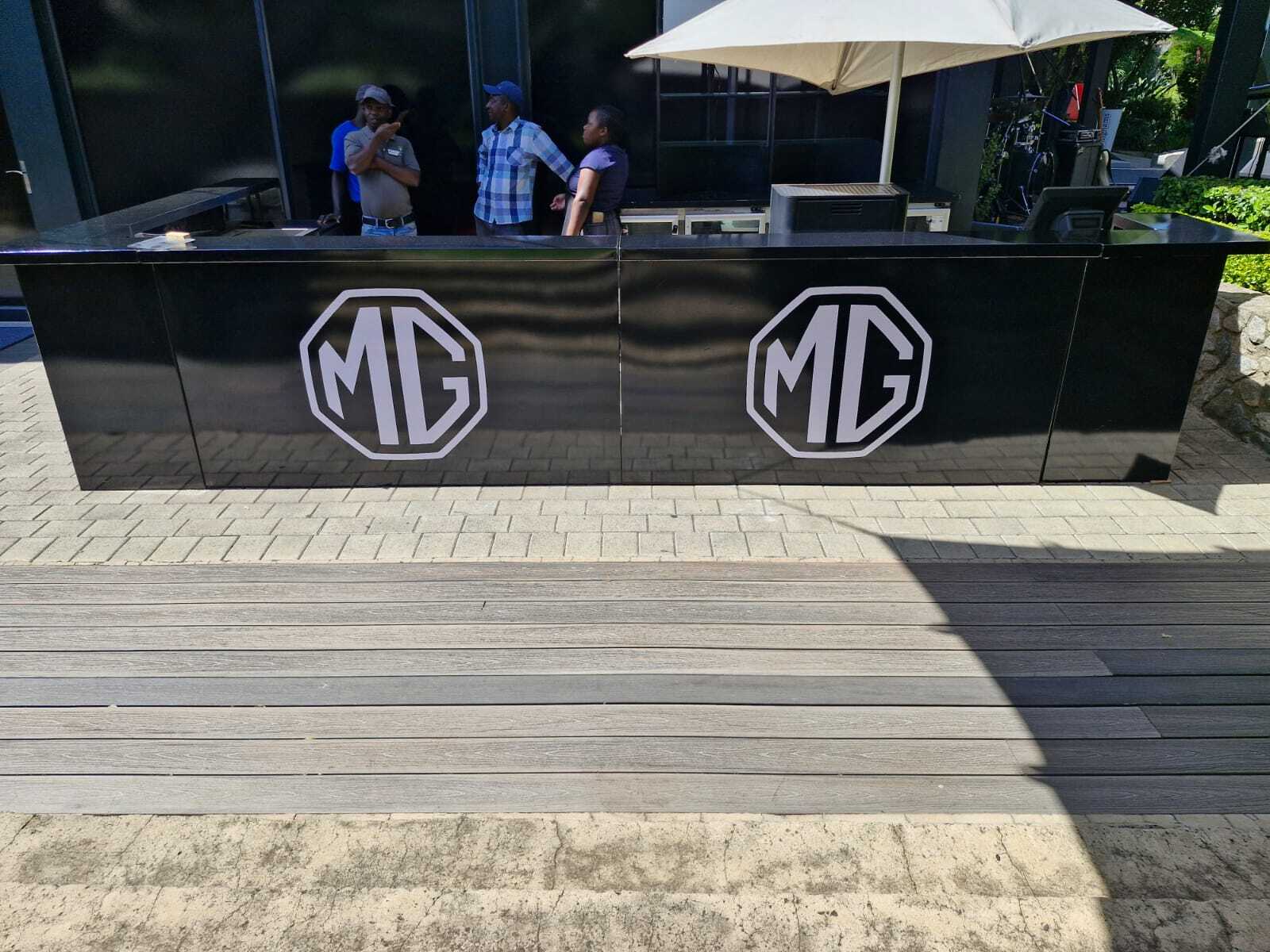 MG’s Launch with Signarama
