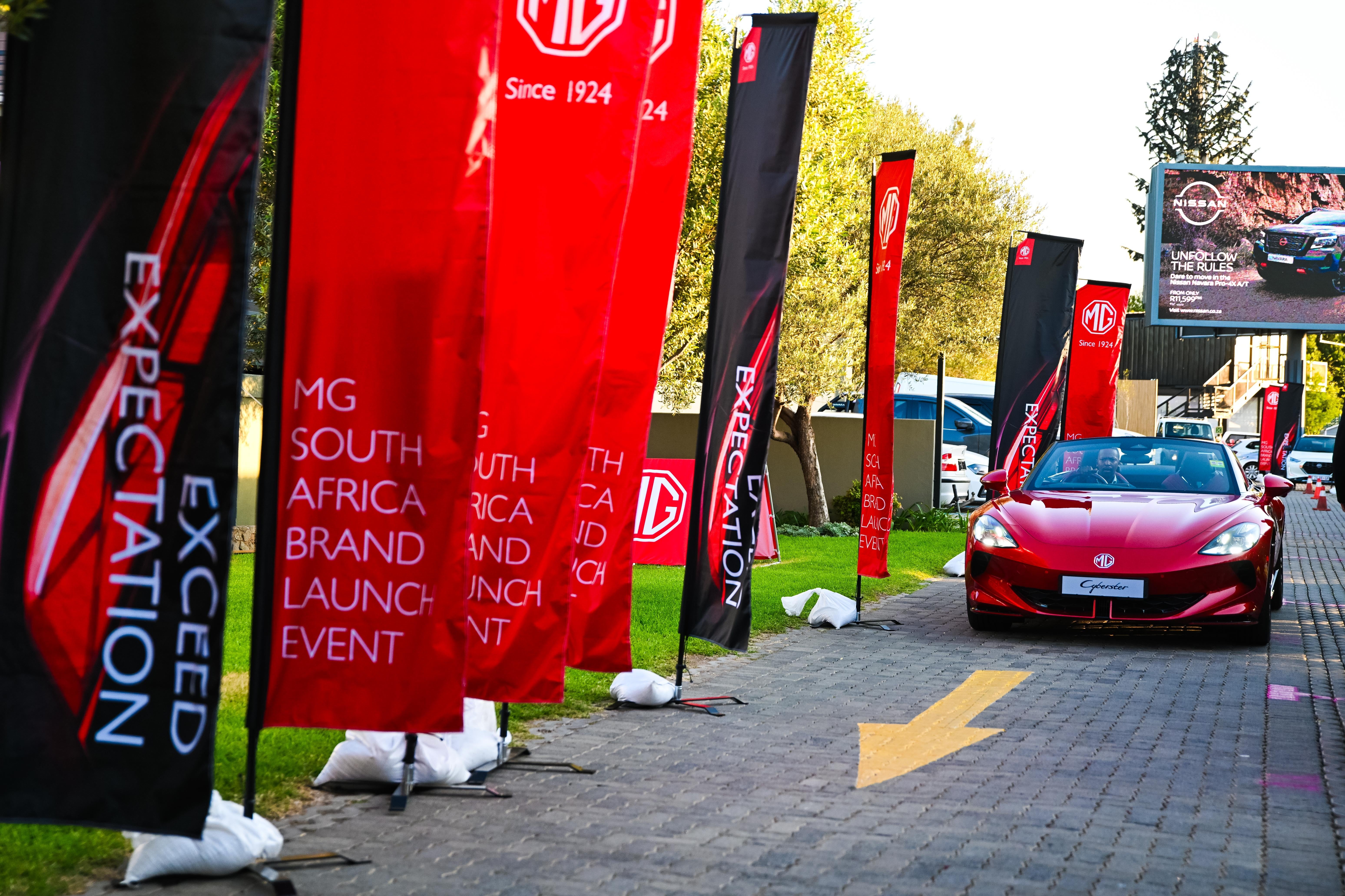MG’s Launch with Signarama
