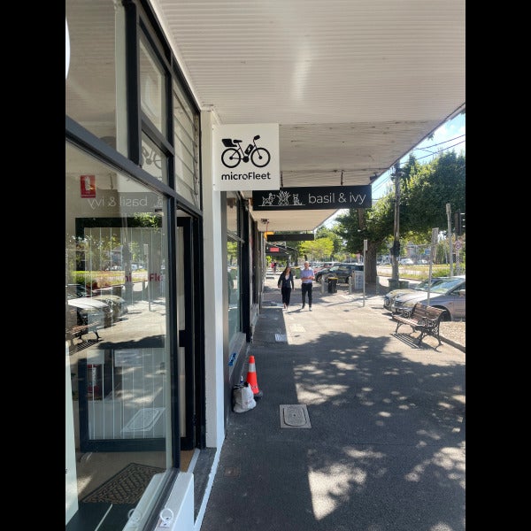 Blade Sign - microFleet - Fitzroy North VIC.