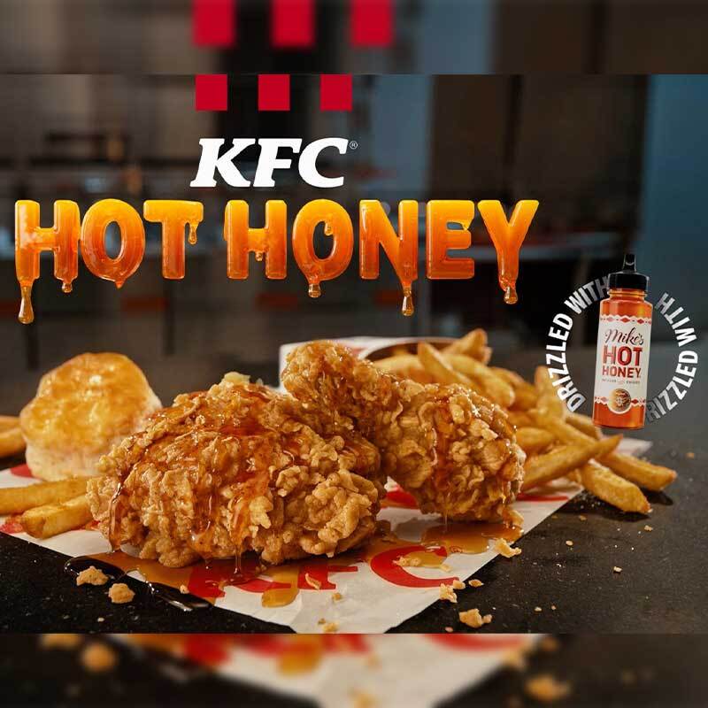 KFC teams up with Mike's Hot Honey for a spicy-sweet sensation! KFC teams up with Mike's Hot Honey for a spicy-sweet sensation!