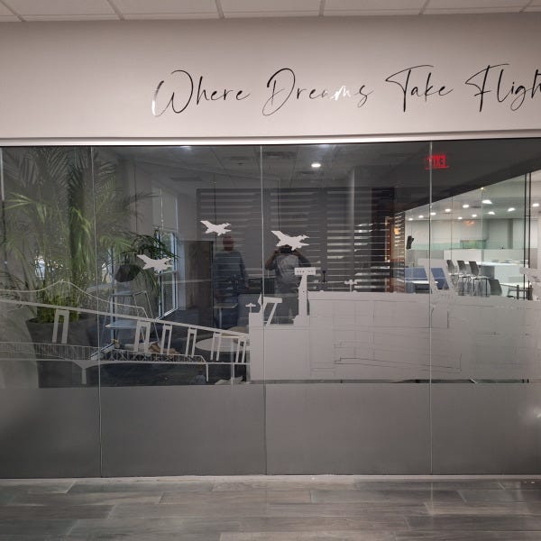 Reception area