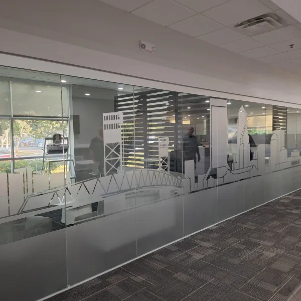 Etched Glass Vinyl