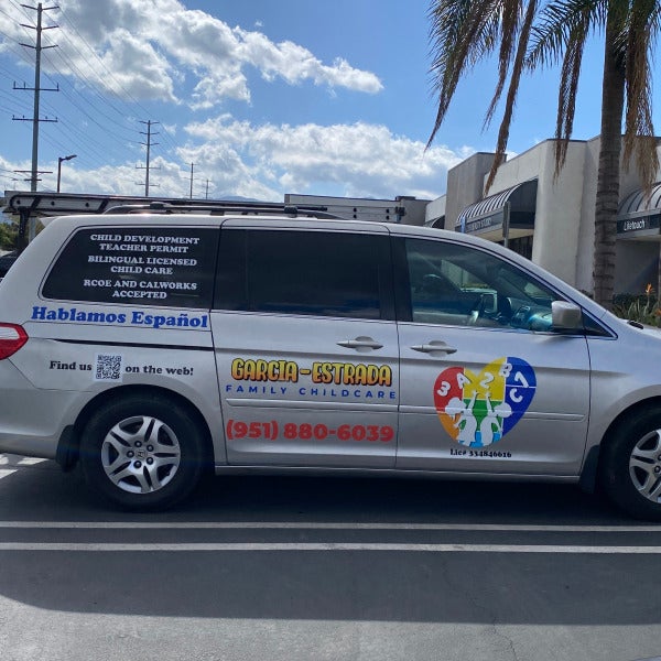 GE Childcare Vehicle Graphics