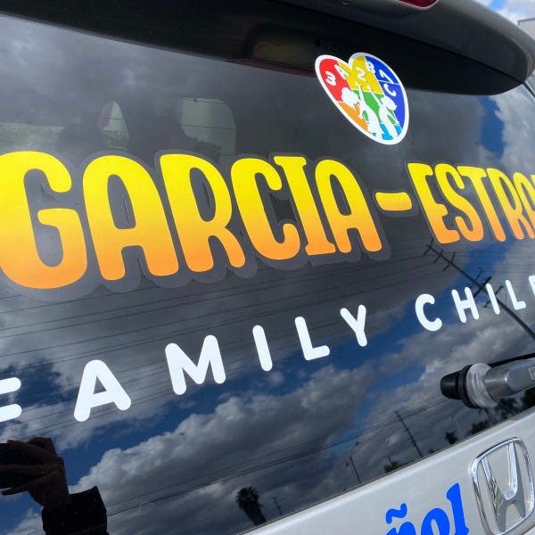 GE Childcare Vehicle Graphics
