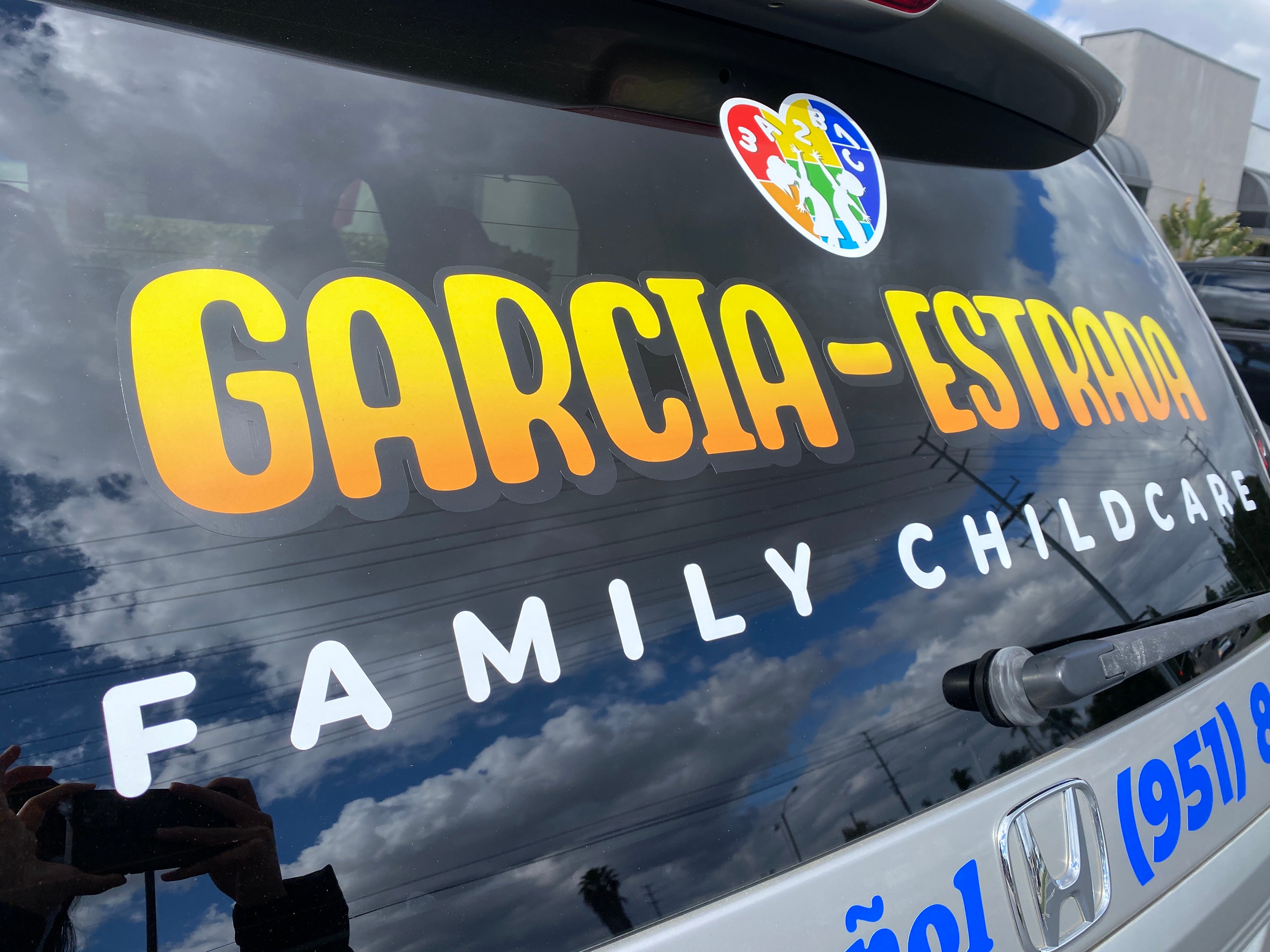 GE Childcare Vehicle Graphics