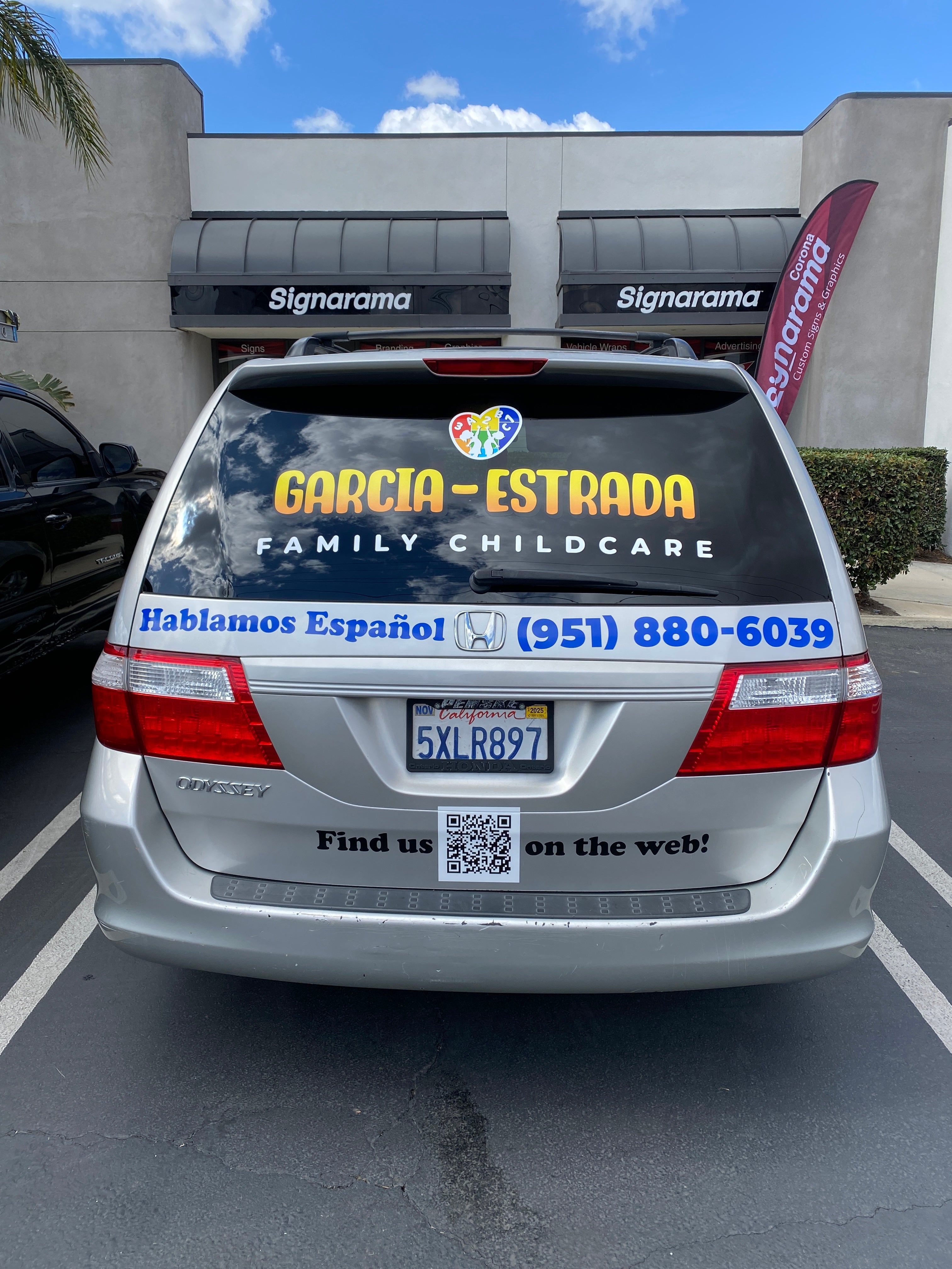 GE Childcare Vehicle Graphics