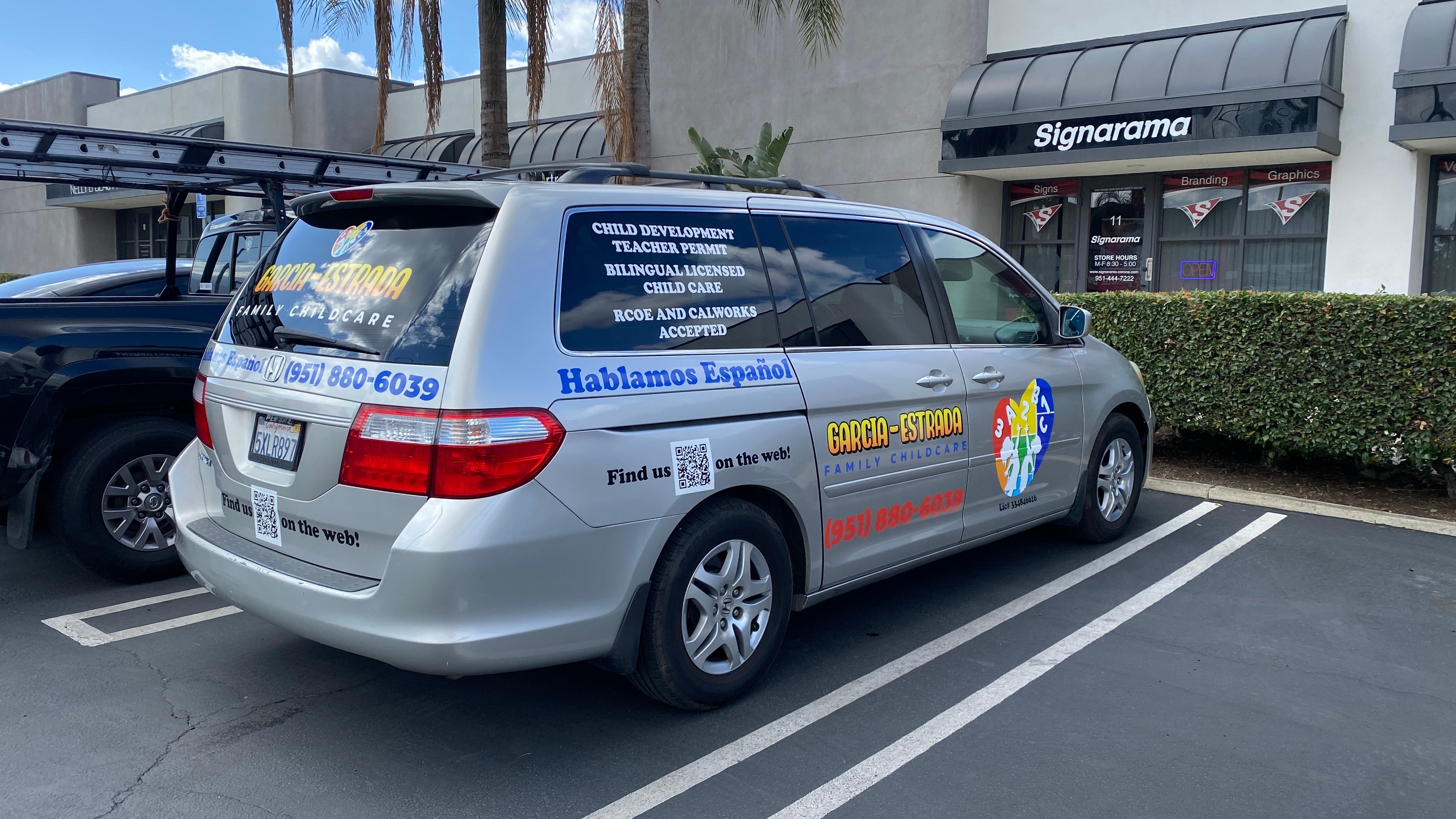 GE Childcare Vehicle Graphics