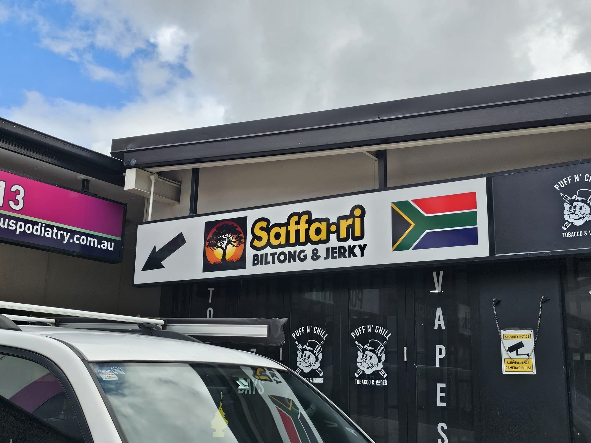Vibrant lightbox faces and eye-catching window graphics for this new family business.