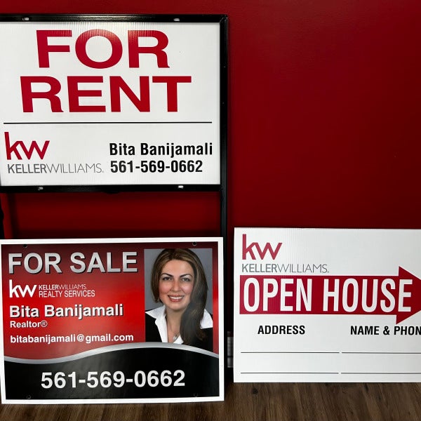 Sell Your House Fast with Eye Catching Real Estate Signs in Boca Raton, FL!
