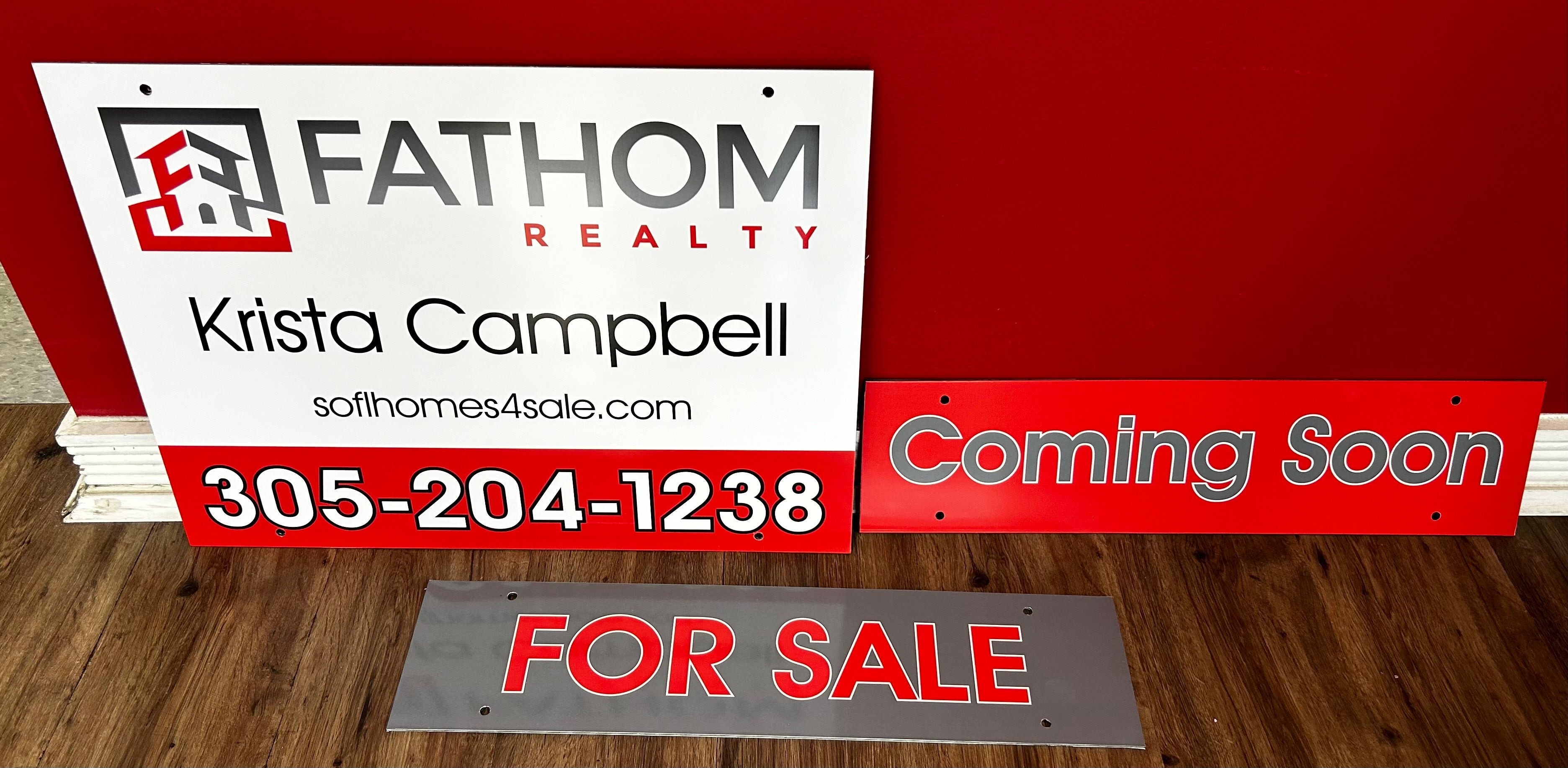 Sell Your House Fast with Eye Catching Real Estate Signs in Boca Raton, FL!