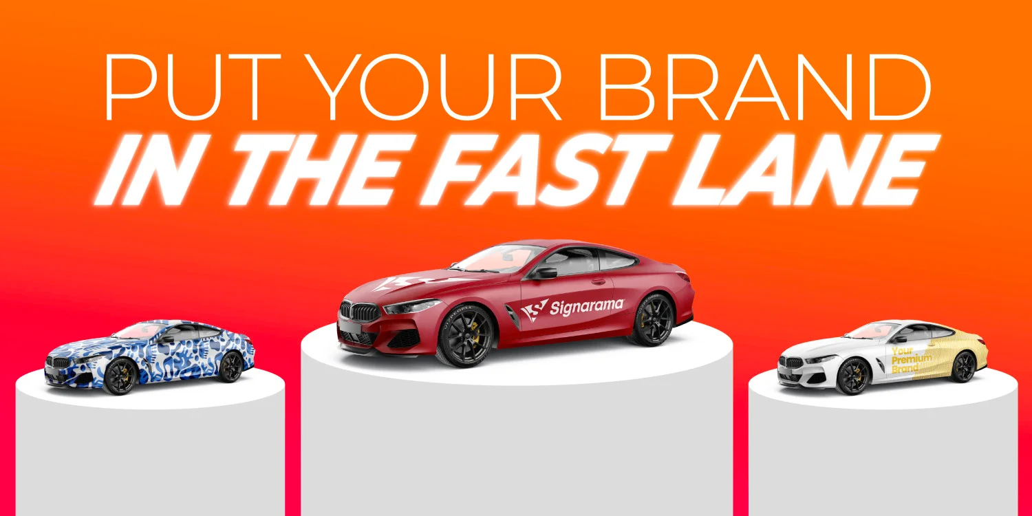 Put Your Brand In The Fast Lane with Vehicle Wraps