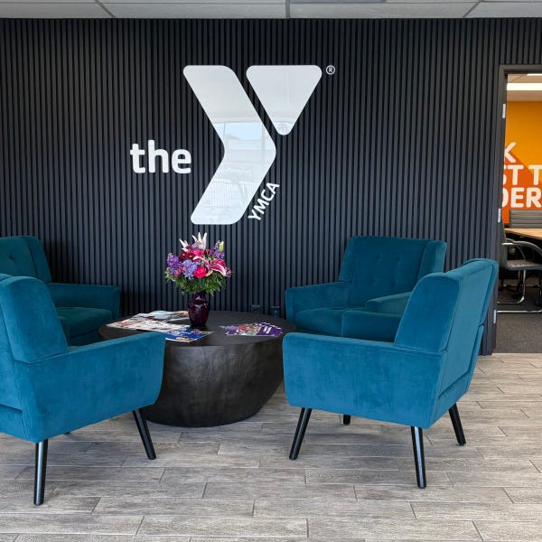 YMCA Acrylic Lobby Sign