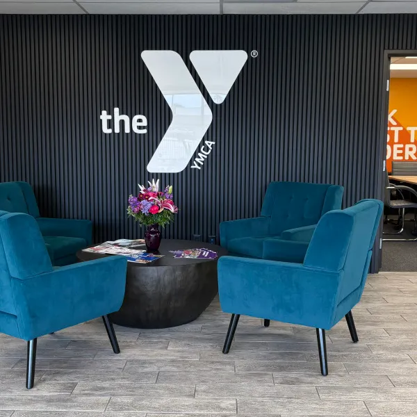 YMCA Acrylic Lobby Sign