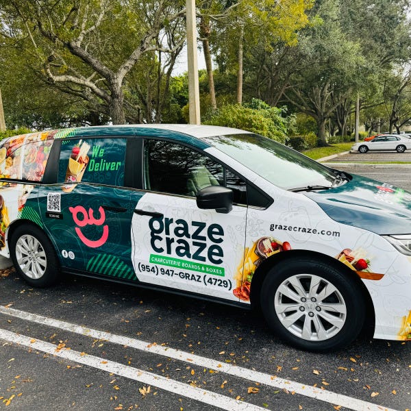 Graze Craze Cooper City Full Vehicle Wrap