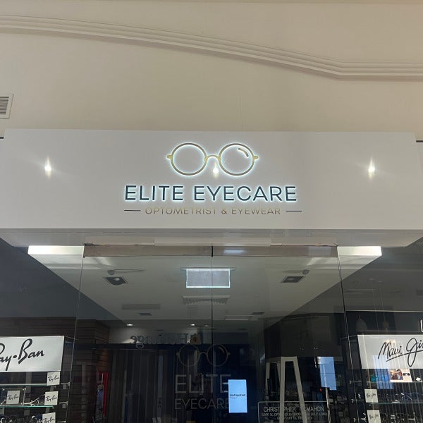 Retail shop signage rebrand