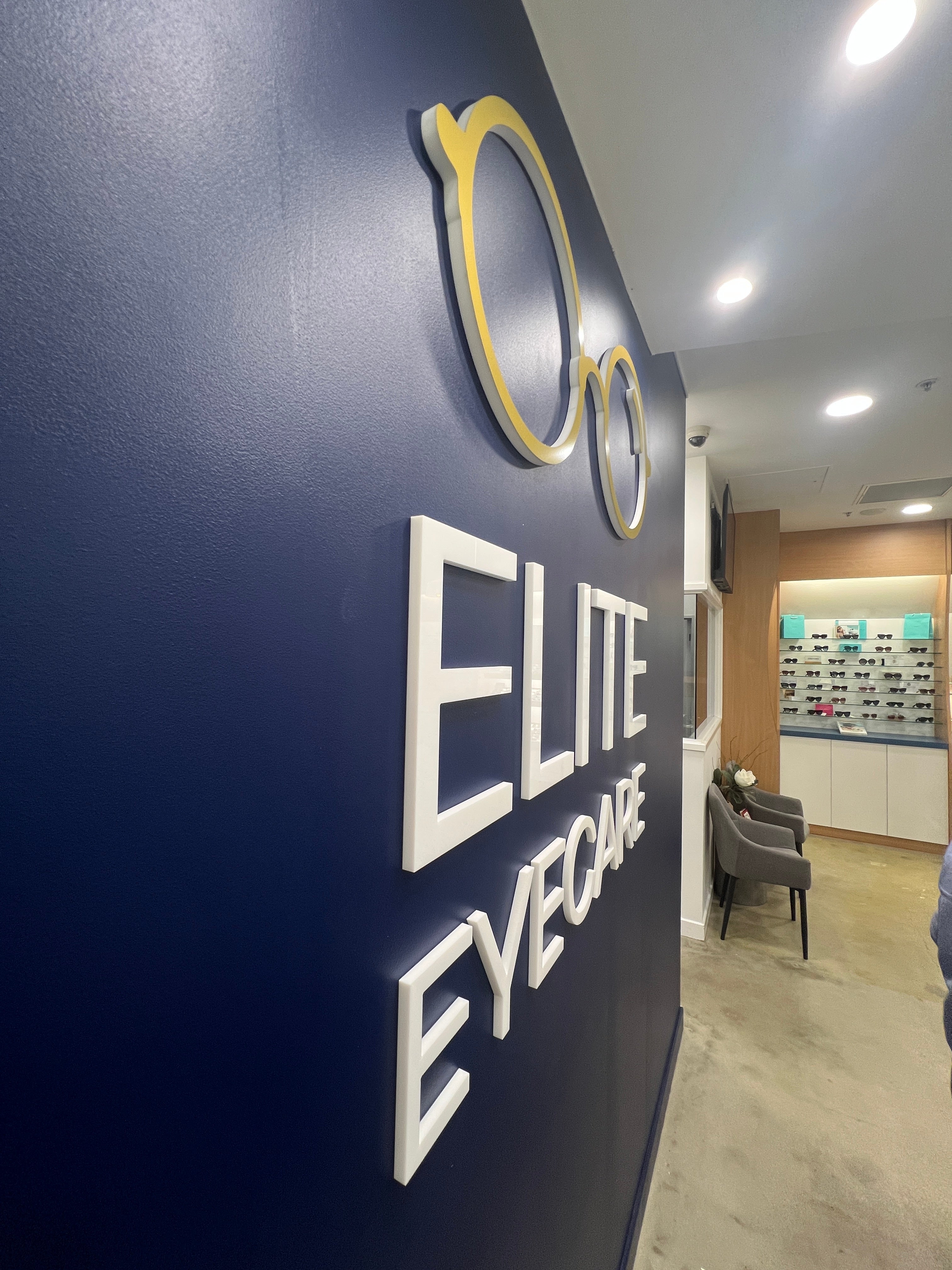 Retail shop signage rebrand