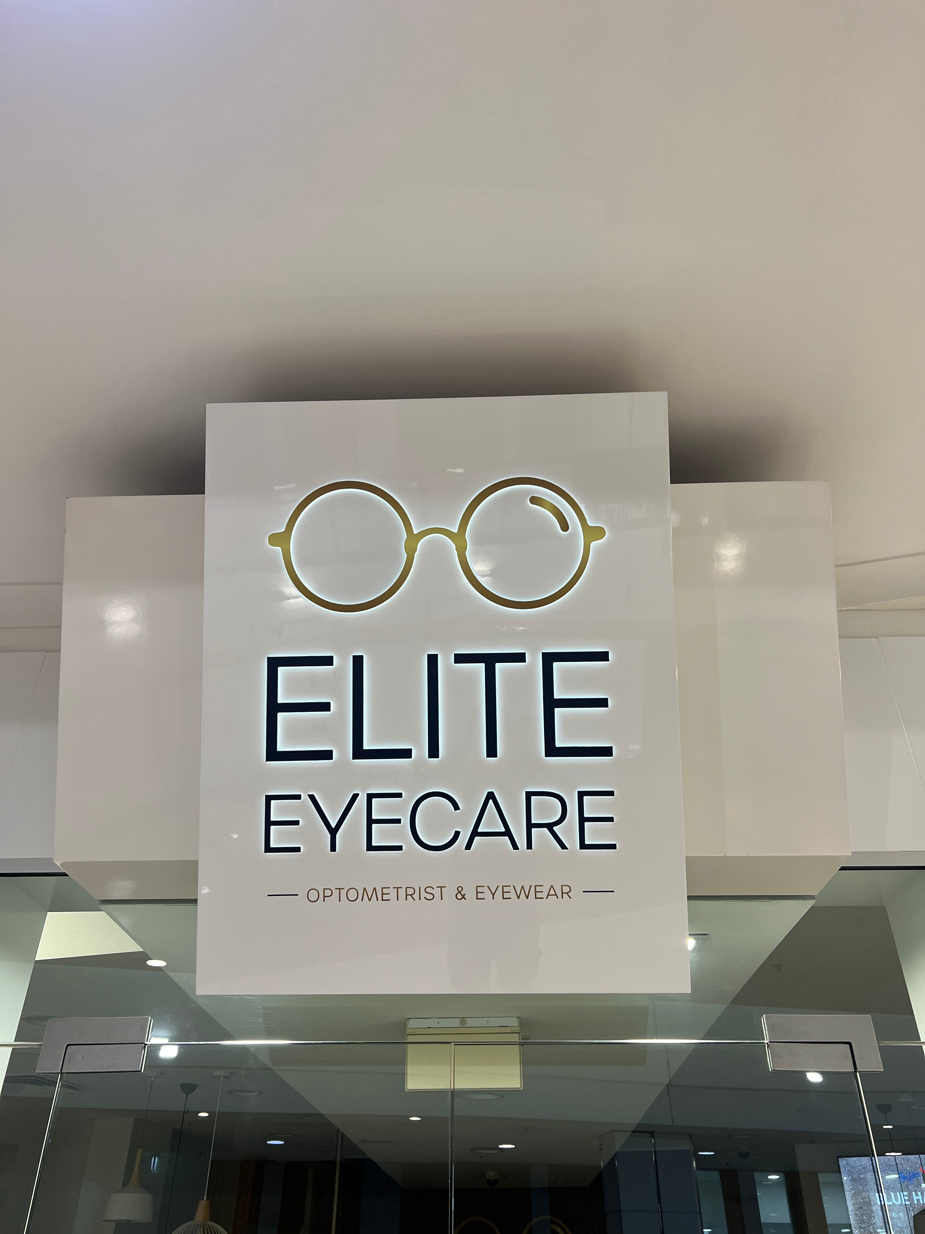 Retail shop signage rebrand
