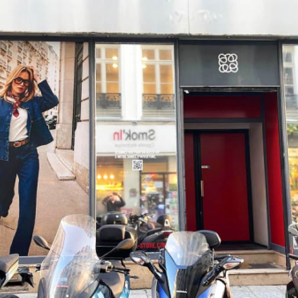 Habillage vitrine éphémère