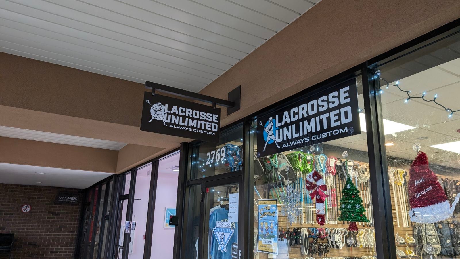 Lacrosse Unlimited Hanging Sign
