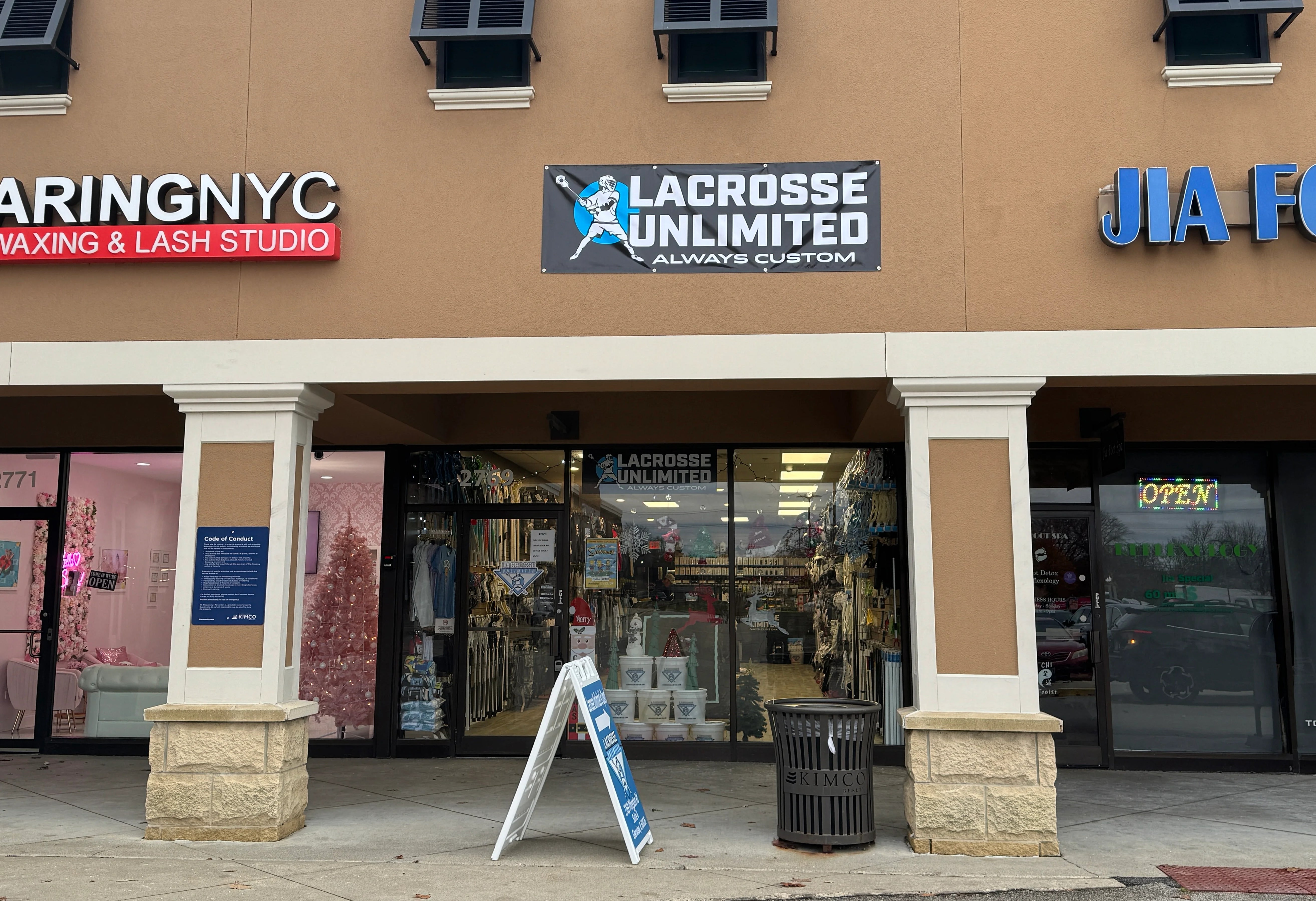 Lacrosse Unlimited Temporary Banner