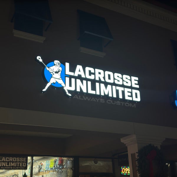 Lacrosse Unlimited Illuminated Channel Letter Sign