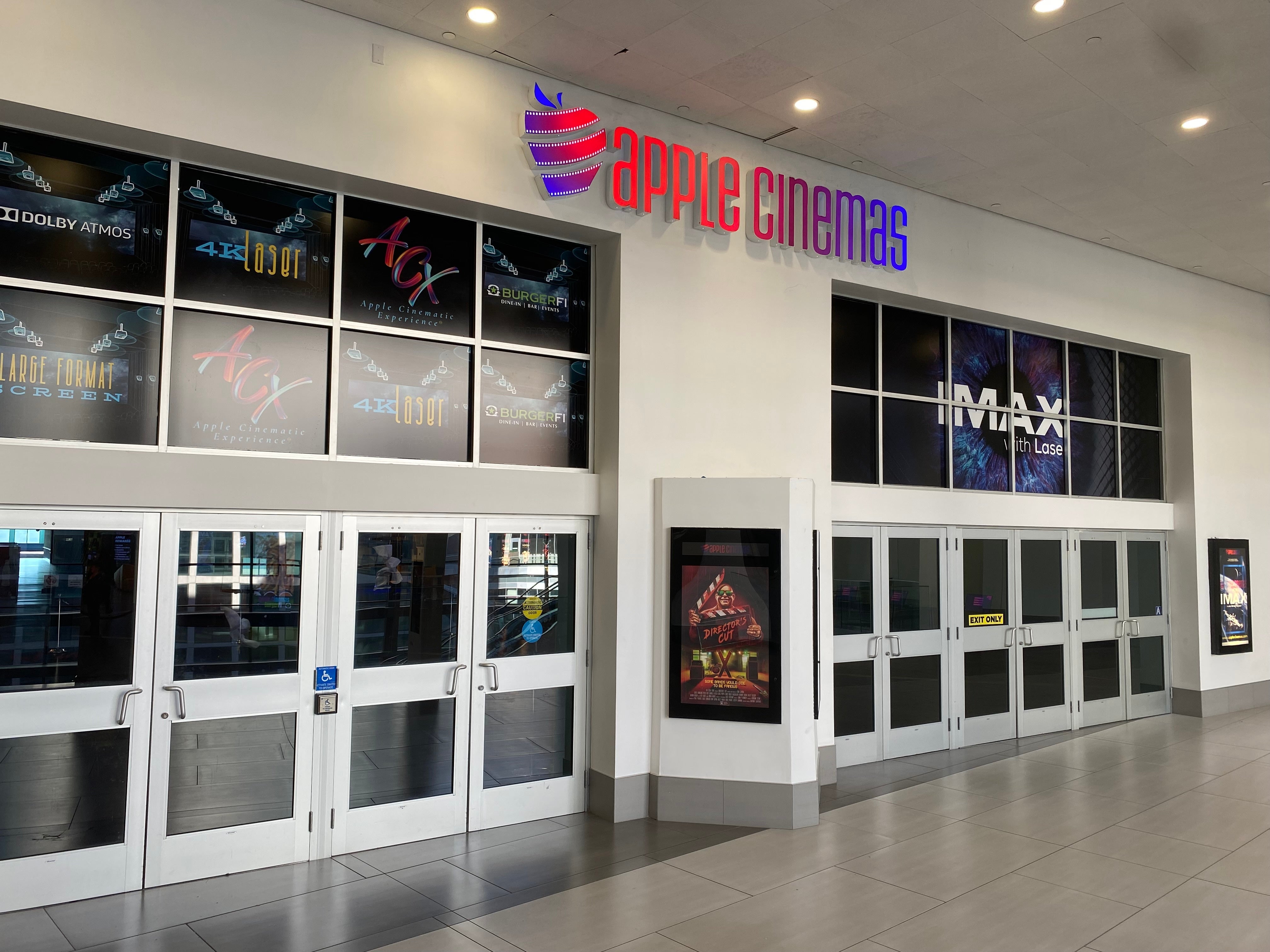 Reopening Signage Package for Apple Cinemas in White Plains, NY