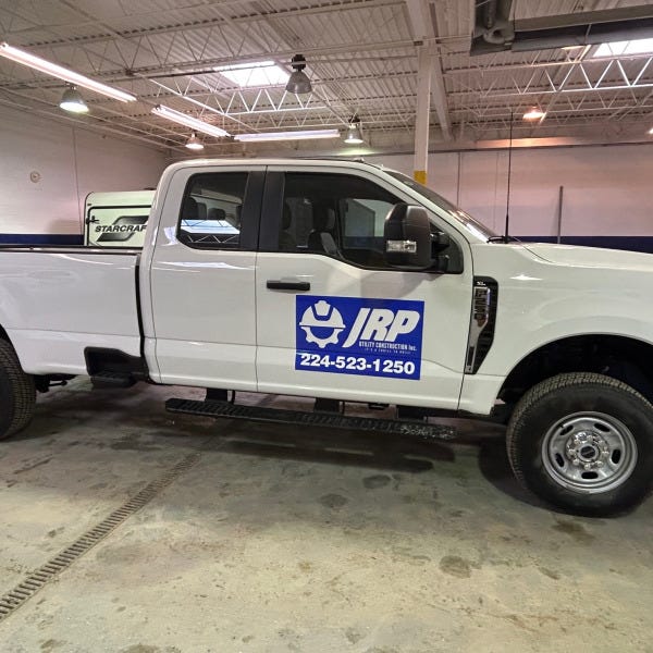 JRP Pick Up Truck Passenger Side Decal