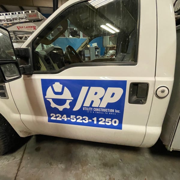 JRP Truck Driver Side Decal
