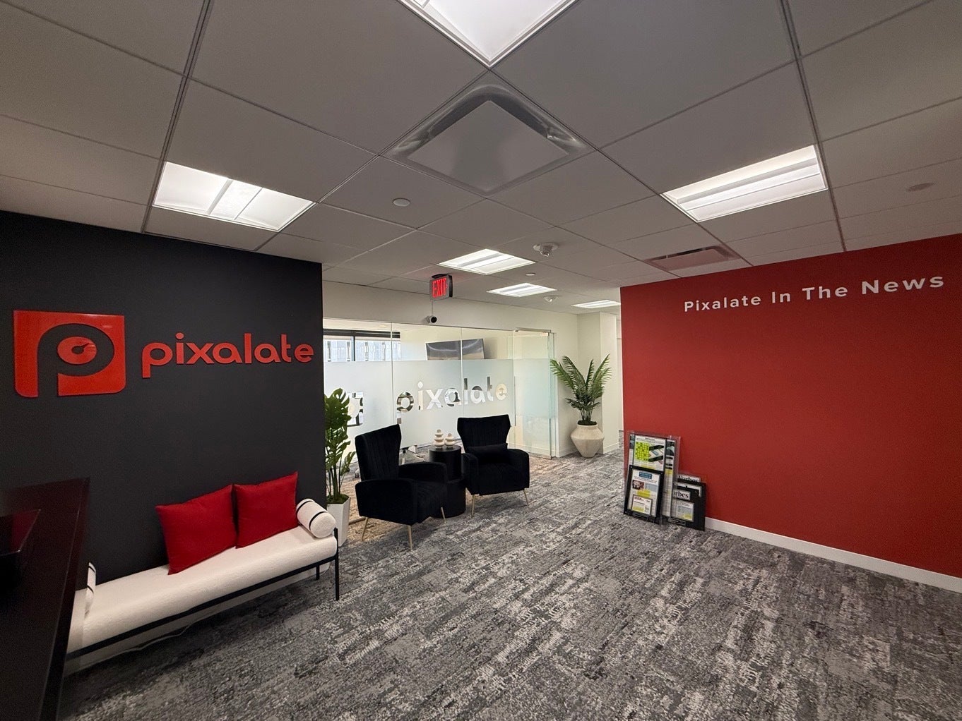 Pixalate Showcases Company Achievements with New Acrylic Lettering Installation