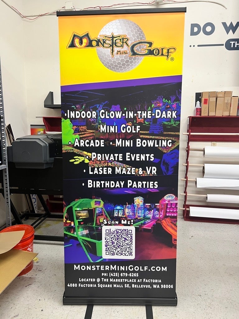 2025 Event Marketing Kicks Off with Popup Banners - Scottish Terrier Club, Redmond, WA