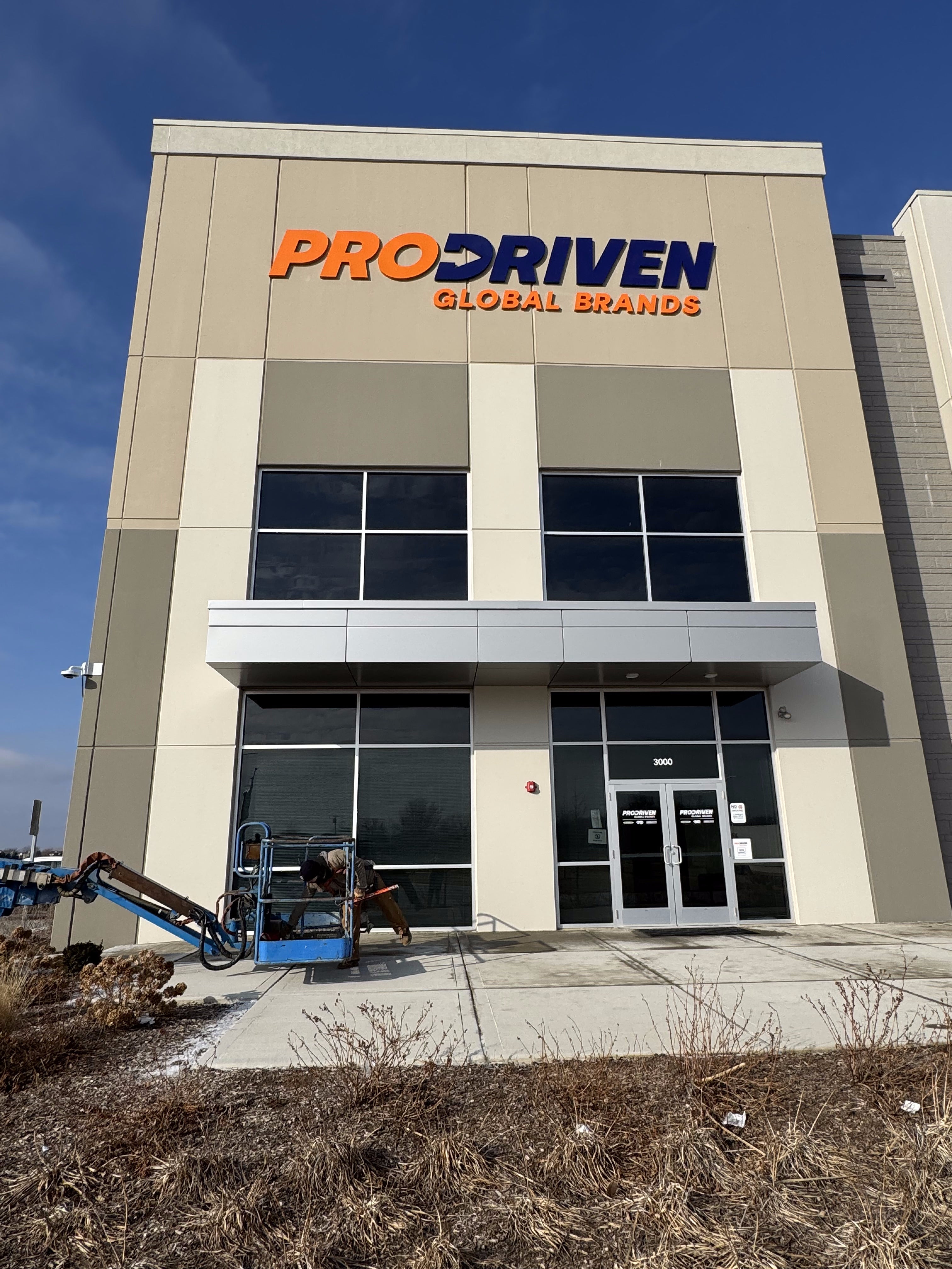 Exterior building signage you can't miss!
