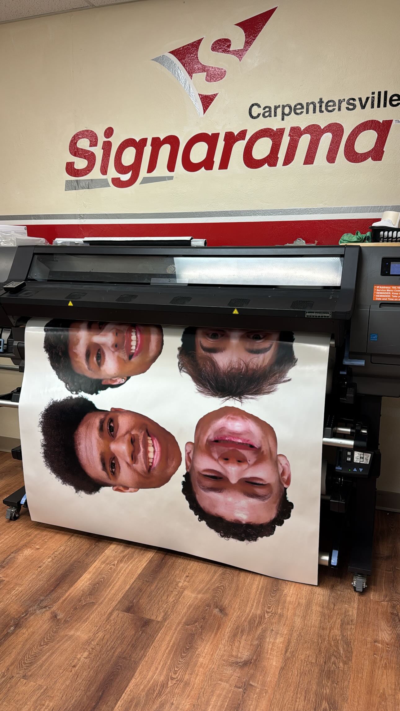 Giant Foam Heads!