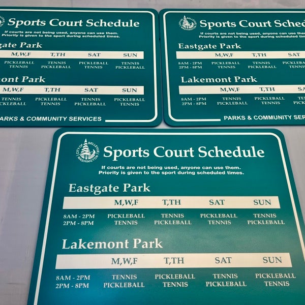 City of Bellevue Enhances Park Services - Supported by Fresh Custom Park Signage