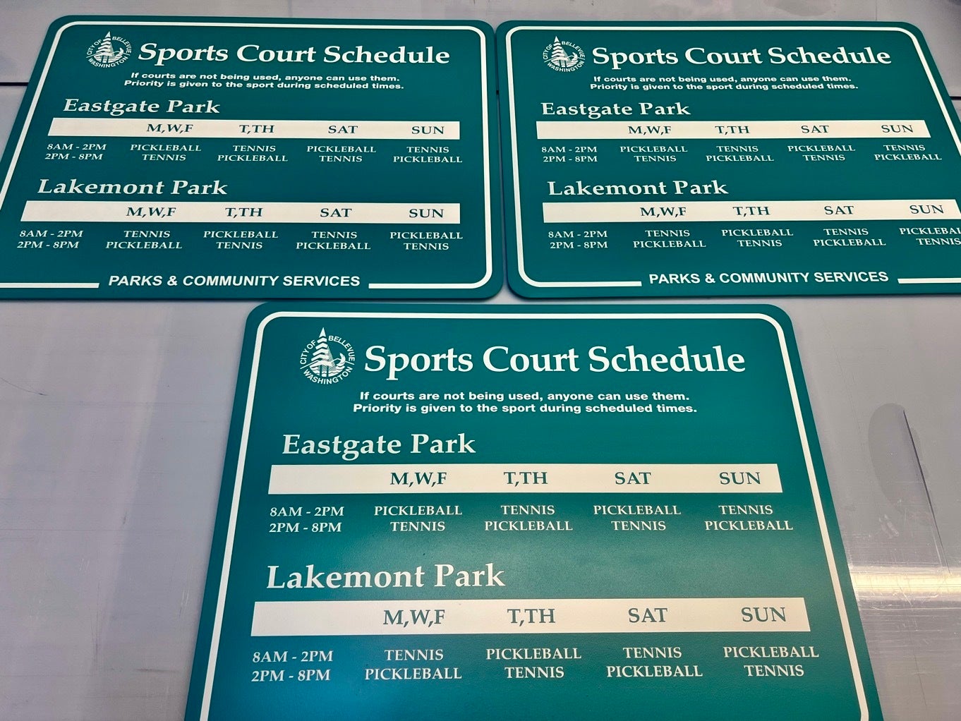 City of Bellevue Enhances Park Services - Supported by Fresh Custom Park Signage