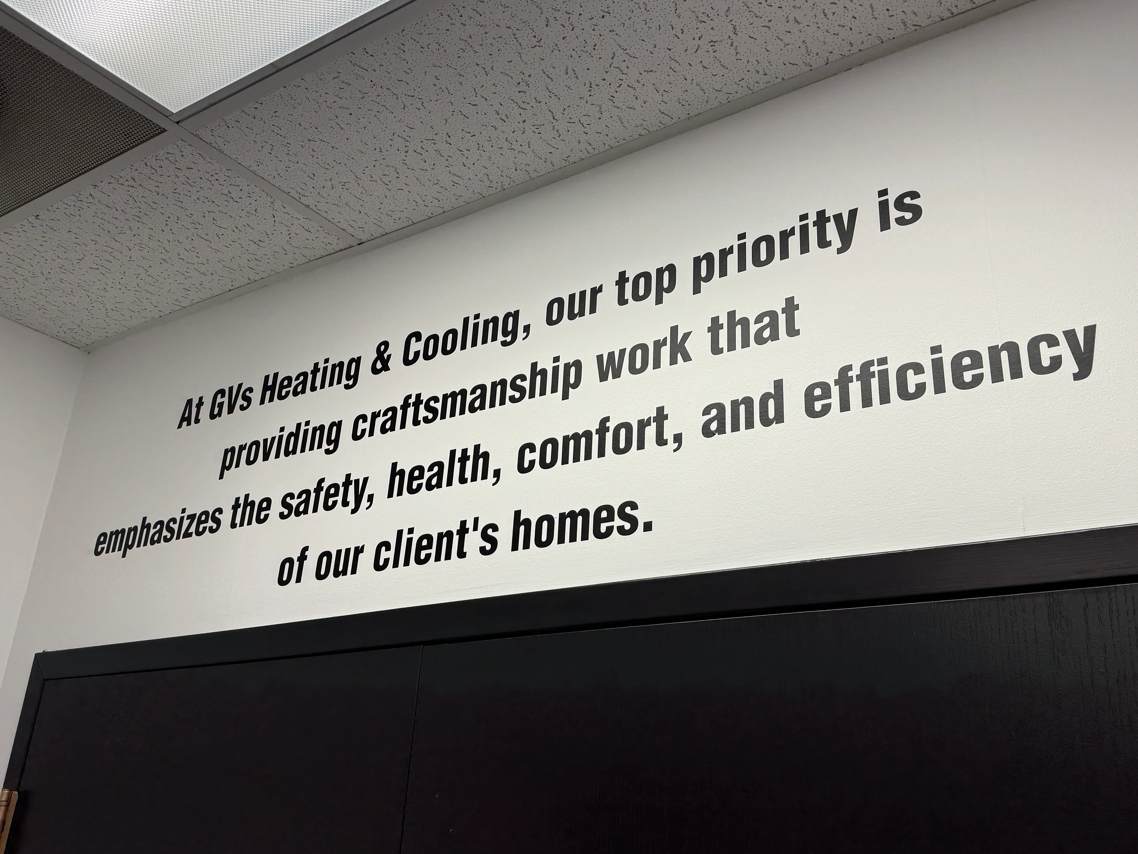 GVs Heating & Cooling Wall Graphics