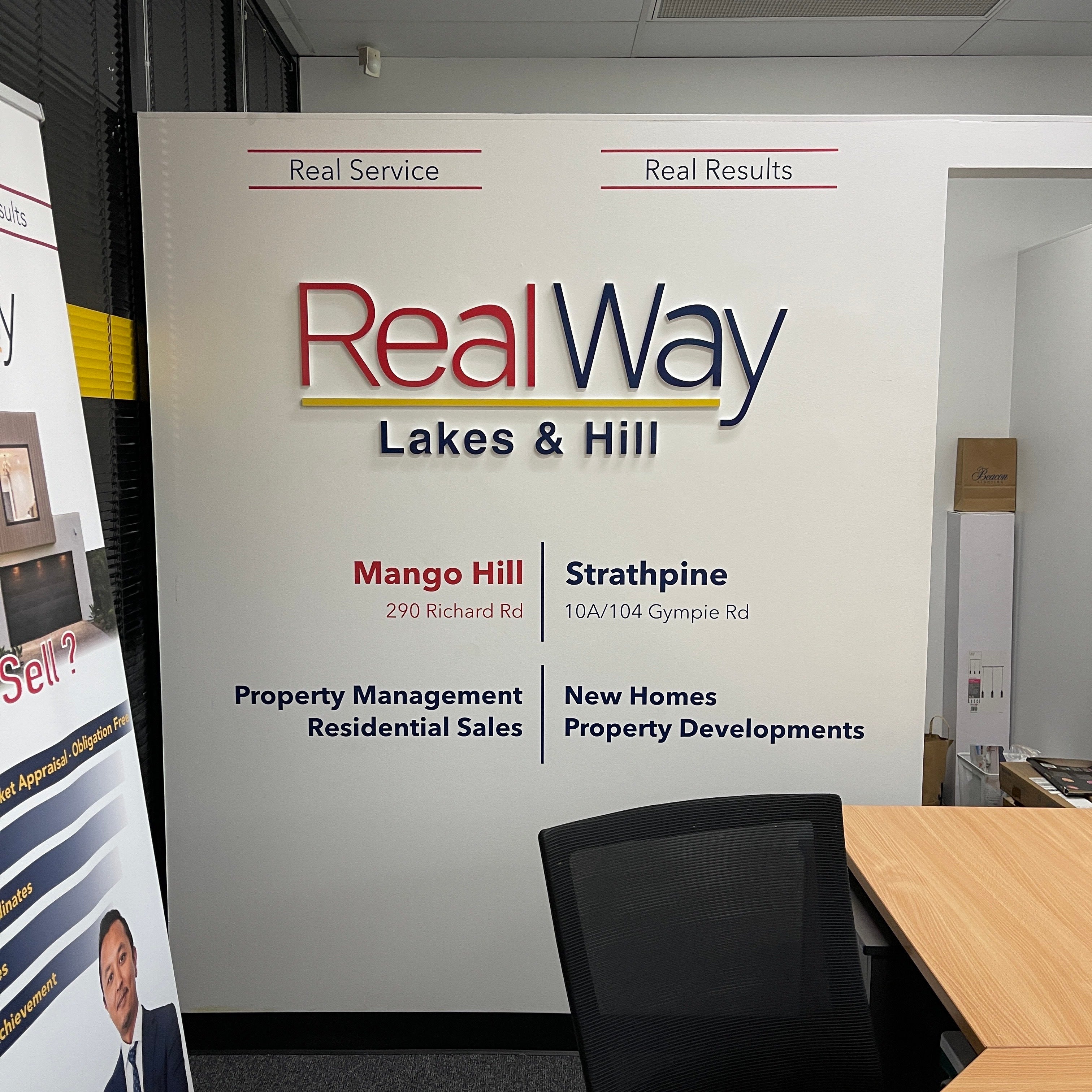 Reception signs North Brisbane | Signarama Brendale