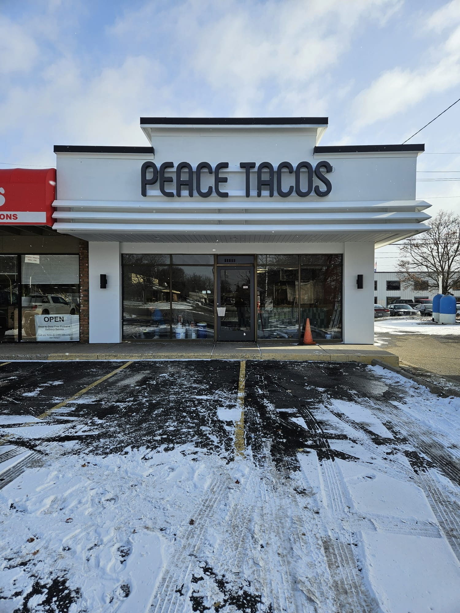 Peace Tacos Channel Letter